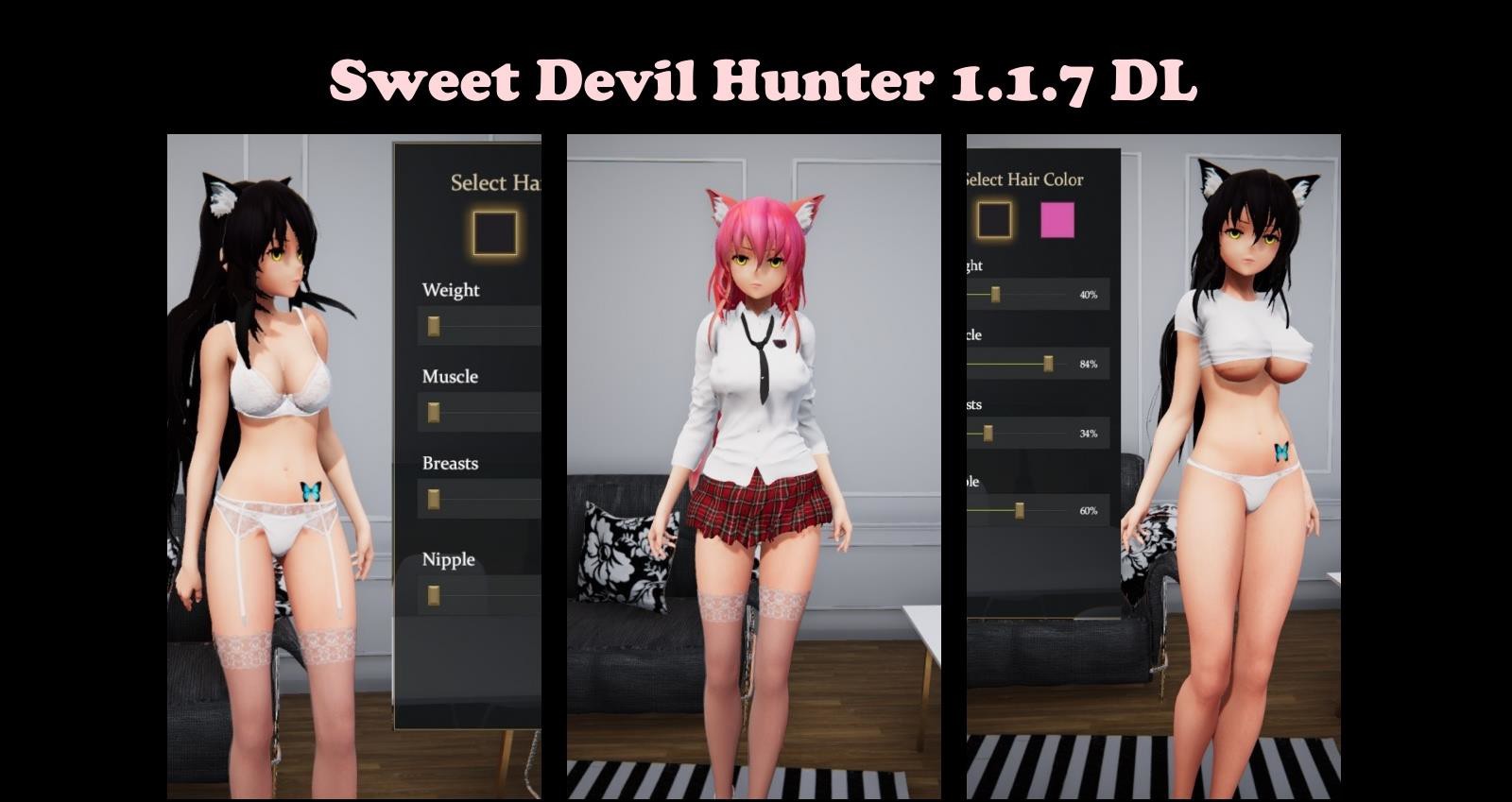 甜心恶魔猎手 Ver1.2.0英文版 3D全动态&欧美ACT游戏-咔游