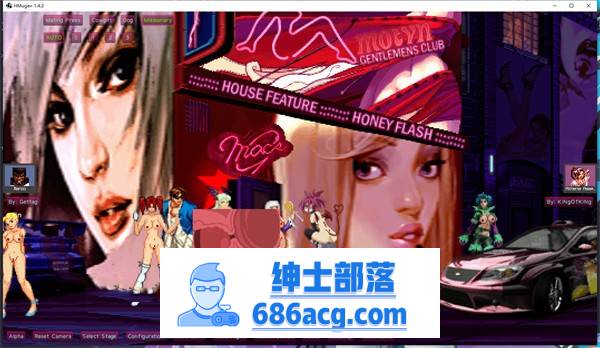 【互动SLG/像素风/全动态】M.U.G.E.N-H版拳皇 官方英文完整版【新作/PC+安卓/3G】-咔游